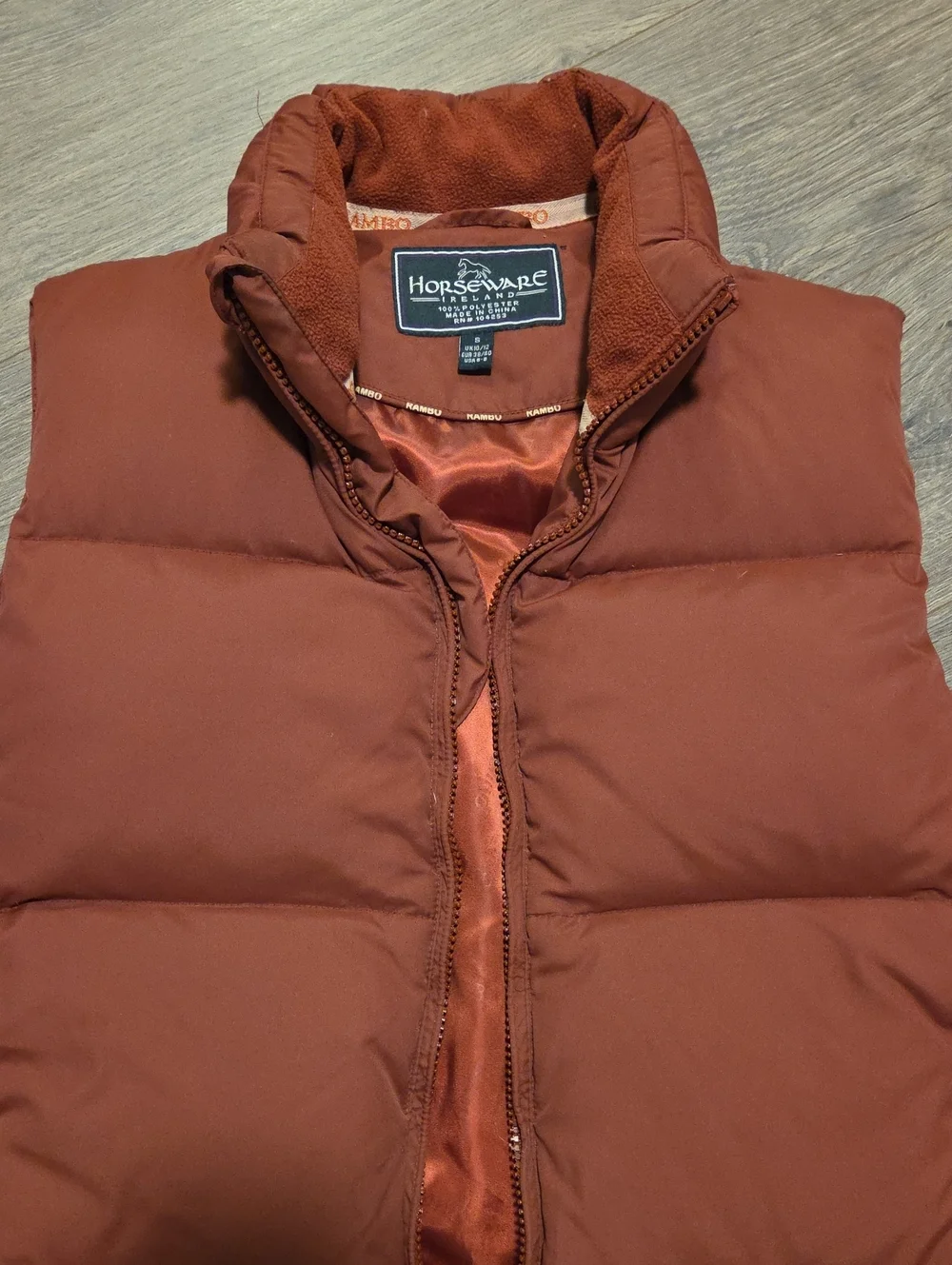 Horseware Ireland Rambo Down Puffer Vest